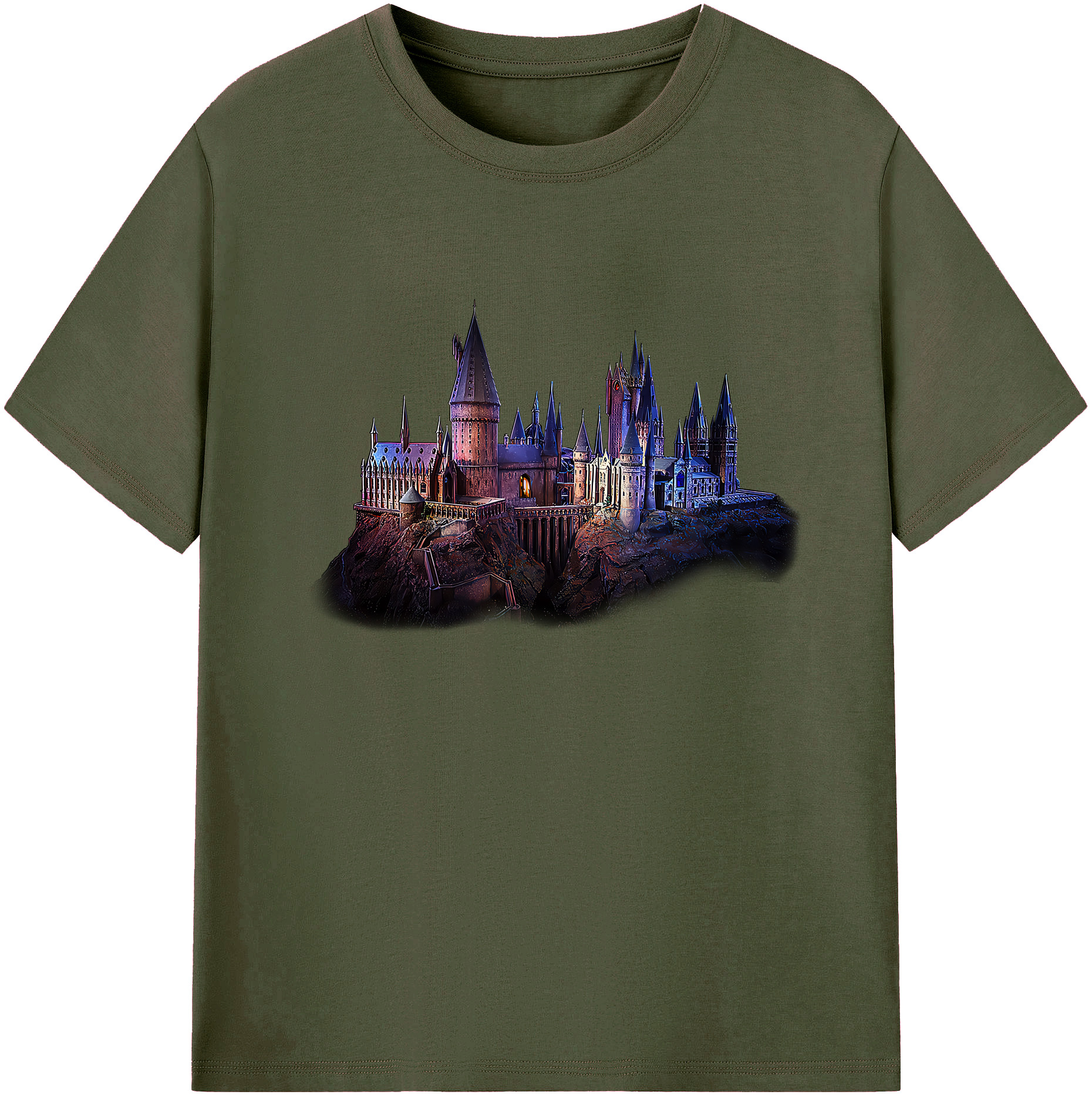 （画像用） Harry Potter ハリー・ポッターシリーズ 綿100％ メンズ半袖Tシャツ｜肌触りやわらか＆通気性